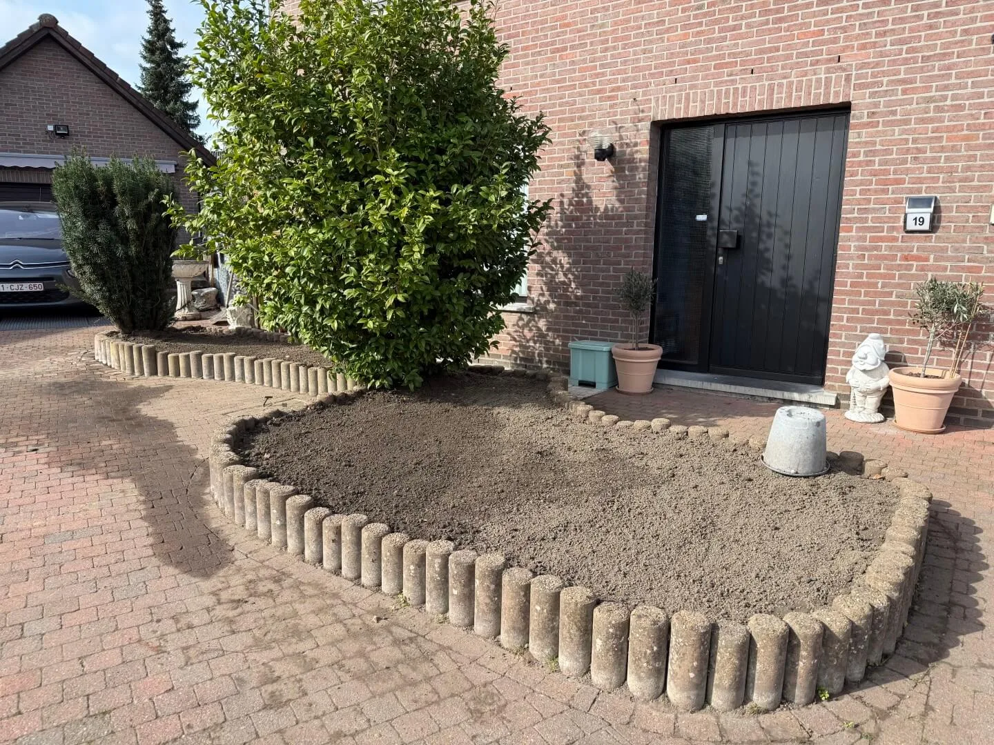 Tuinaanleg Gijzenzele Kraaienveldstraat 2