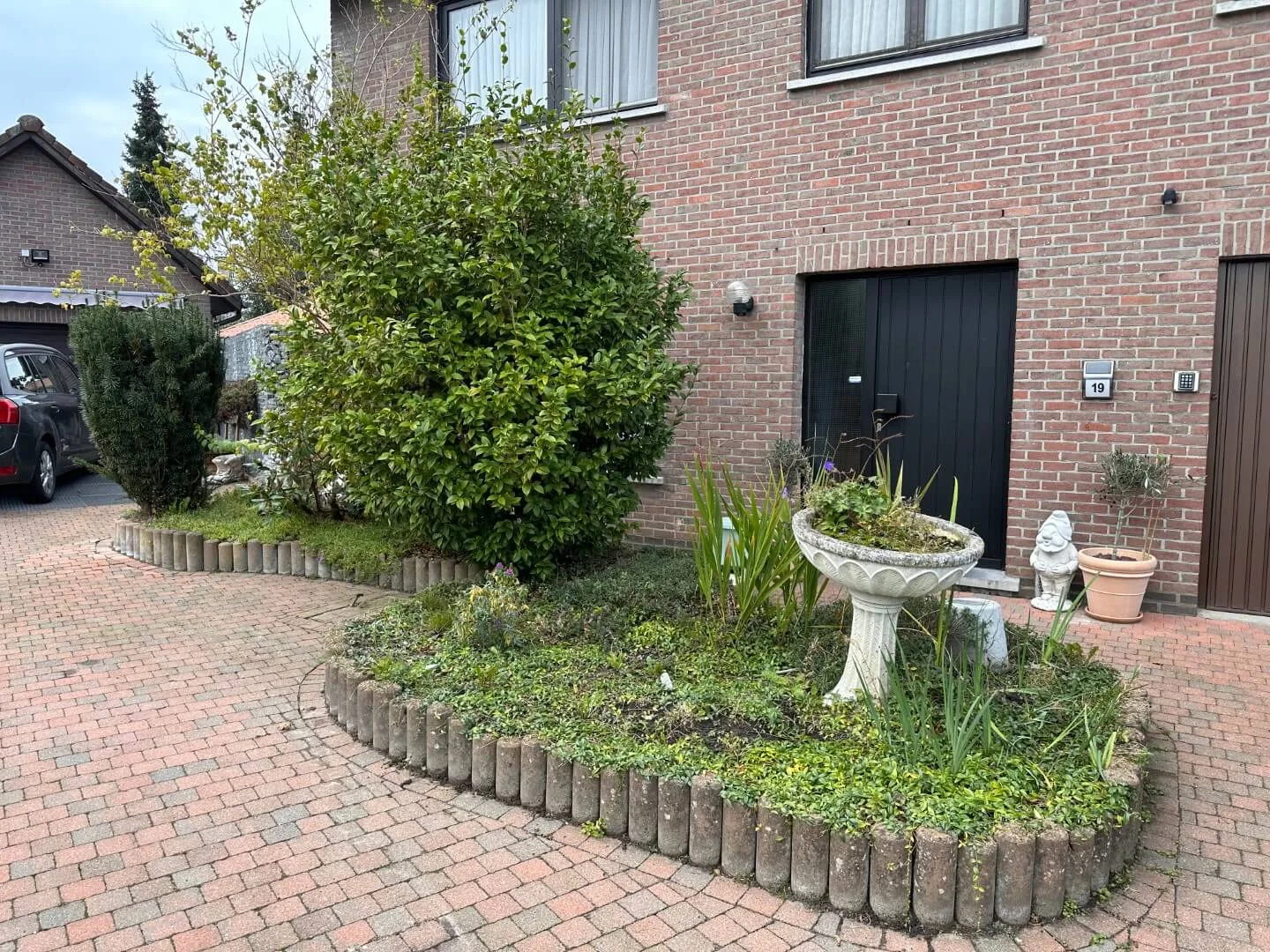 Tuinaanleg Gijzenzele Kraaienveldstraat voor 1