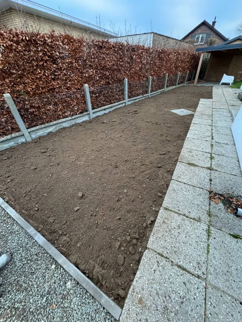 Tuinaanleg Wichelen Gebuurweg 3